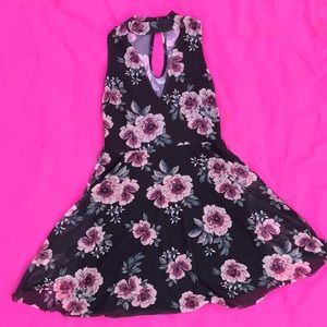Black Floral Dress
